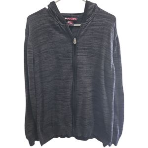 Tony Hawk Men's Gray Zippered Sweatshirt SZ L